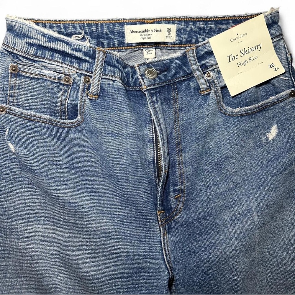 Abercrombie & Fitch Skinny High Rise Jeans